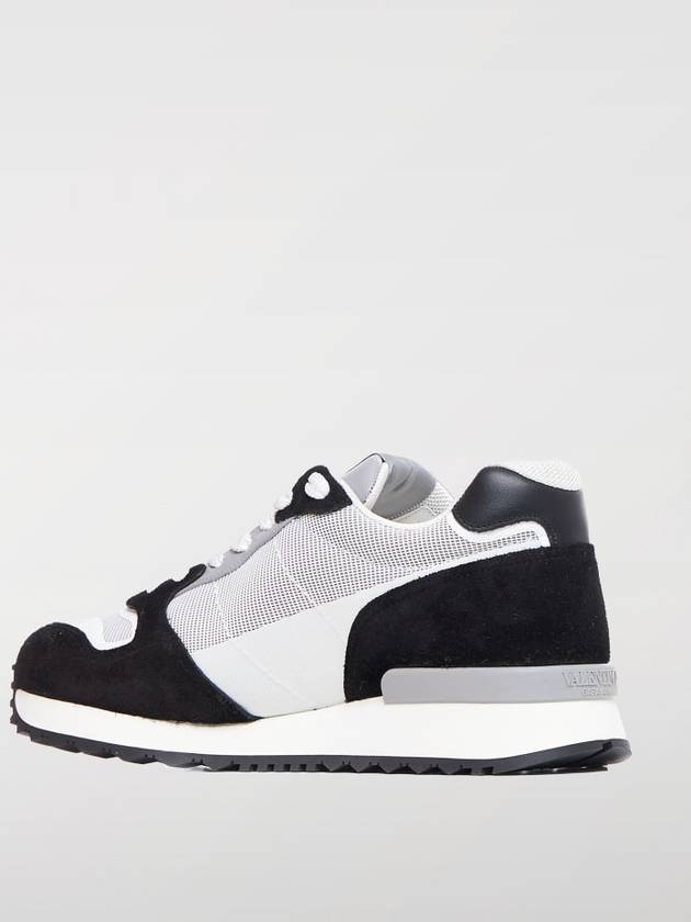 V Logo Face Low Top Sneakers - VALENTINO - BALAAN 4