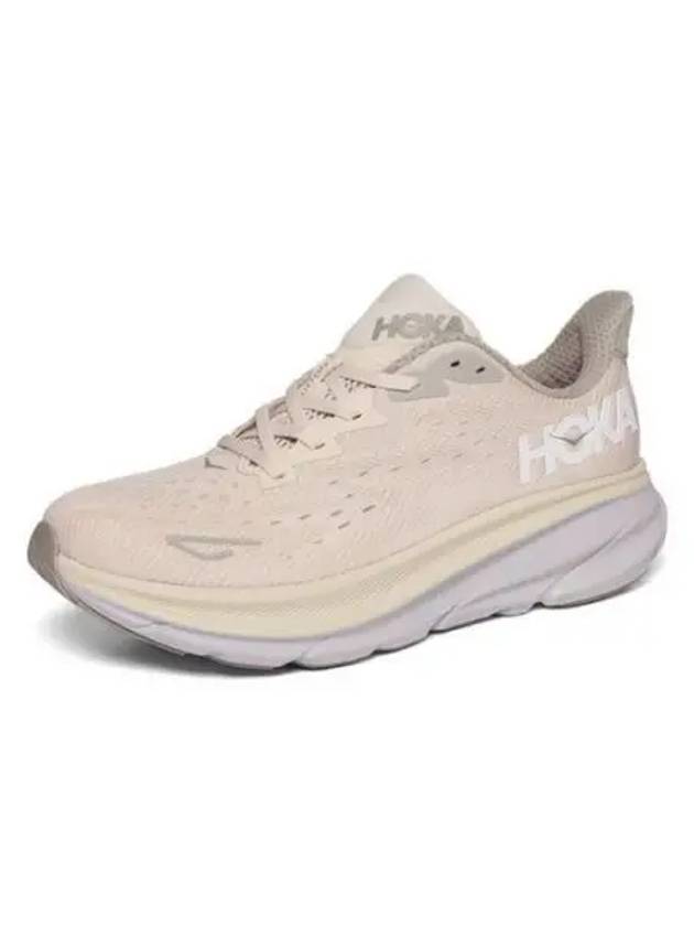 Clifton 9 Low Top Sneakers Oat Milk - HOKA ONE ONE - BALAAN 2