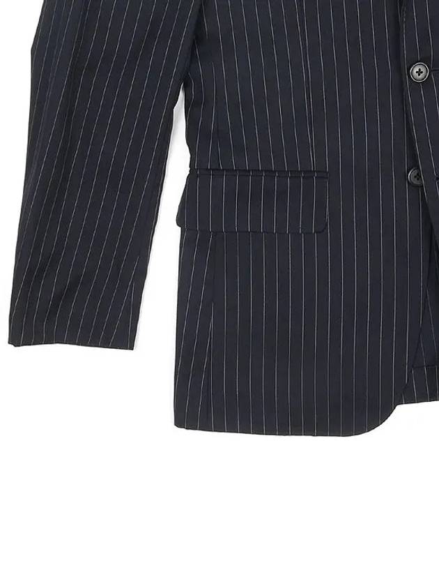 Navy Stripe Pattern Men s Blazer Jacket - PAUL SMITH - BALAAN 3