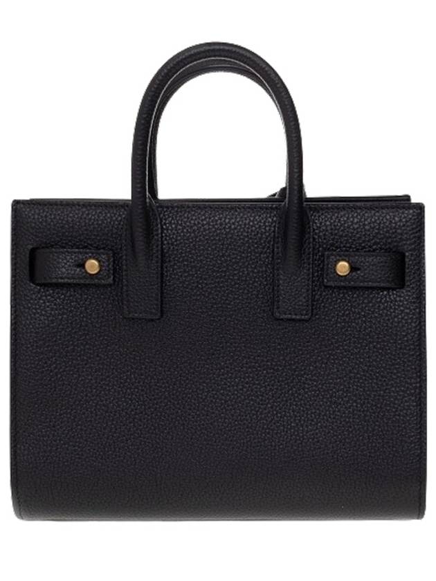 Sac De Jour Tote Bag Black - SAINT LAURENT - BALAAN 4