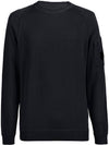 Men's Lens Wappen Long Sleeve Knit Top Black - CP COMPANY - BALAAN 2