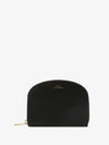 Demi Lune Half Moon Zipper Card Wallet Black - A.P.C. - BALAAN 4