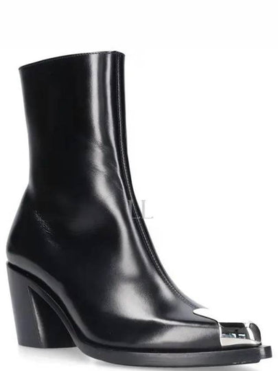 Punk Ankle Boots Black - ALEXANDER MCQUEEN - BALAAN 2