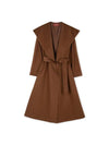 Women s 3BDANTO brown coat 60162233600 056 - MAX MARA - BALAAN 4