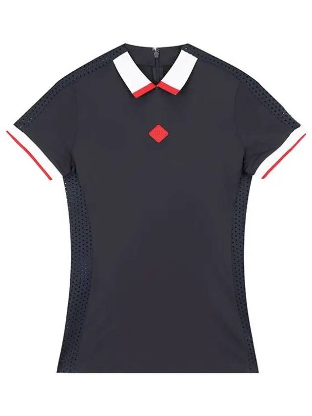 Women's ENYA Polo Navy - J.LINDEBERG - BALAAN 3