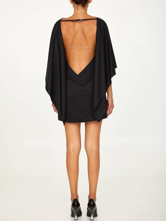 Sharon Black Dress - THE ATTICO - BALAAN 4