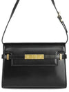 Manhattan Small Shoulder Bag Leather Black - SAINT LAURENT - BALAAN 2