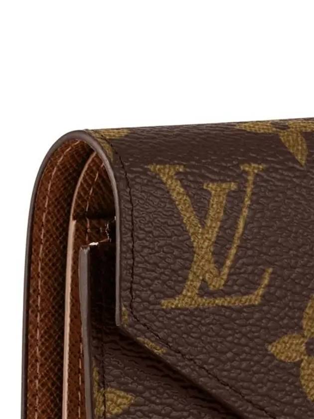 Victorine Monogram Half Wallet Brown - LOUIS VUITTON - BALAAN 6