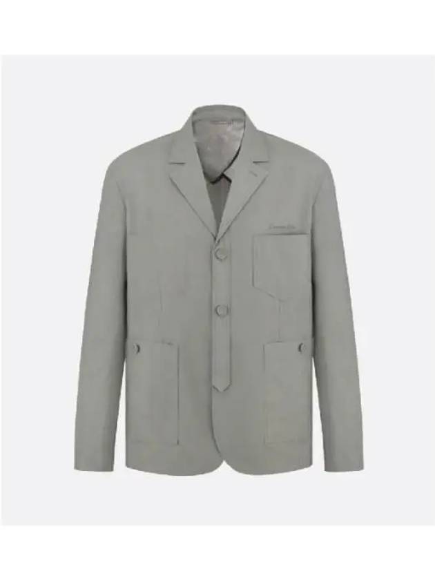 Workwear Blazer Jacket Grey - DIOR - BALAAN 2