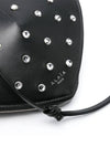 Le Coeur Heart Calfskin Shoulder Bag Black - ALAIA - BALAAN 5