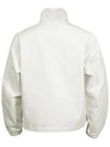 Logo High Neck Cotton Canvas Zip-up Jacket White - POLO RALPH LAUREN - BALAAN 4