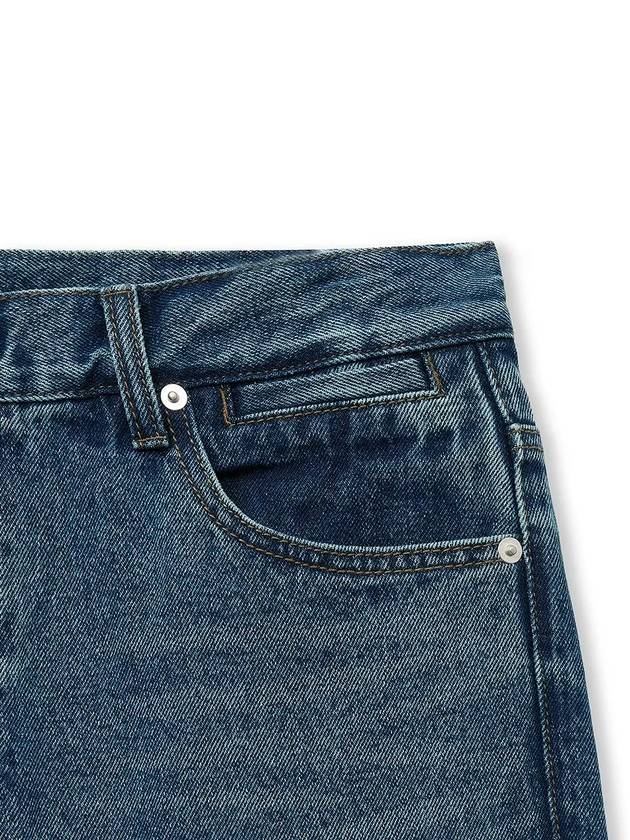 Classic Straight Jeans Middle Blue - NOIRER - BALAAN 6