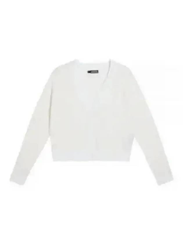 Women's Hanna Knit Cardigan White - J.LINDEBERG - BALAAN 2