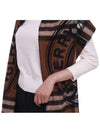 cashmere print scarf - BURBERRY - BALAAN 5