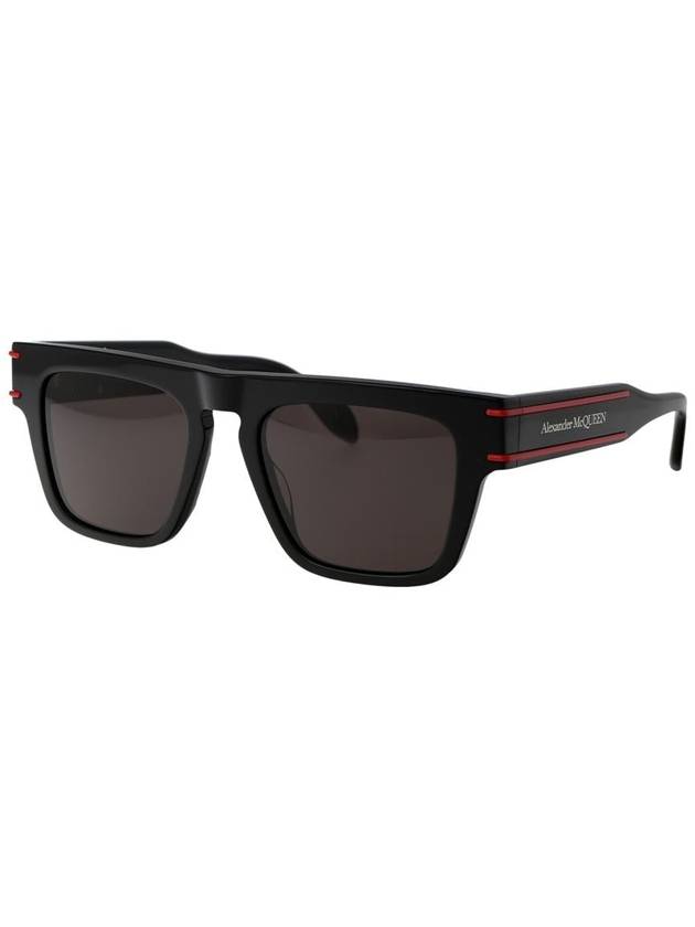 Sunglasses AM0397S 003 003 BLACK BLACK GRAY - ALEXANDER MCQUEEN - BALAAN 3