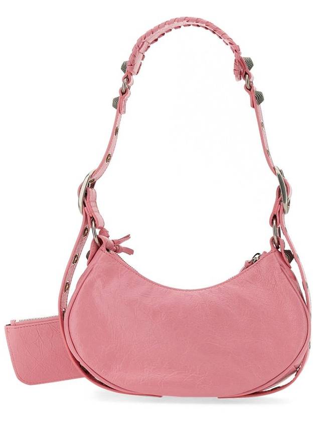 Le Cagole XS Lambskin Shoulder Bag Pink - BALENCIAGA - BALAAN 5