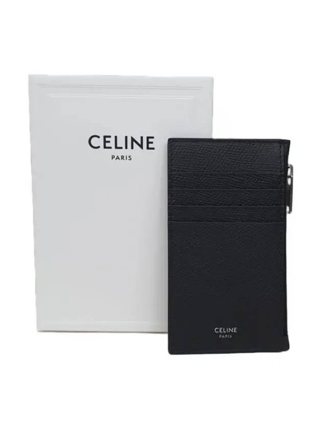 Print Card Wallet Black - CELINE - BALAAN.