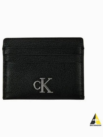 Jin CK ACC Women s CKJ Minimal Monogram Card Case Black 4K1067G UB1 - CALVIN KLEIN - BALAAN 1