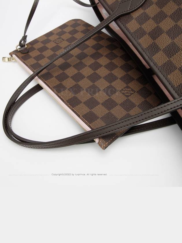 Damier Neverfull MM Pink 11169hva - LOUIS VUITTON - BALAAN 5