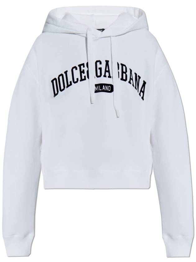 Dolce & Gabbana Hoodie, Women's, White - DOLCE&GABBANA - BALAAN 1