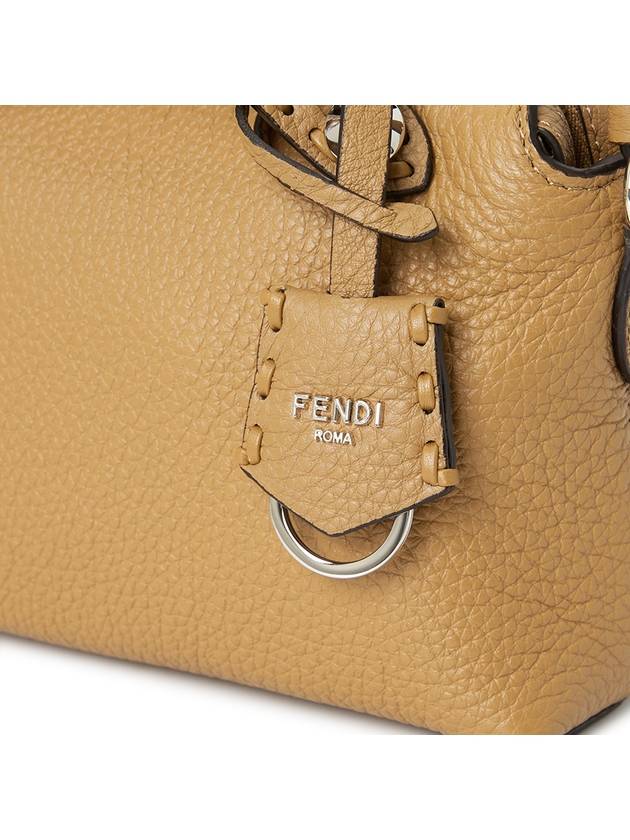 By The Way Selleria Mini Tote Bag Beige - FENDI - BALAAN 8