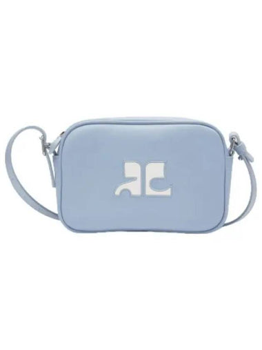 Courr ges Re Edition Camera Shoulder Bag Sky - COURREGES - BALAAN 1