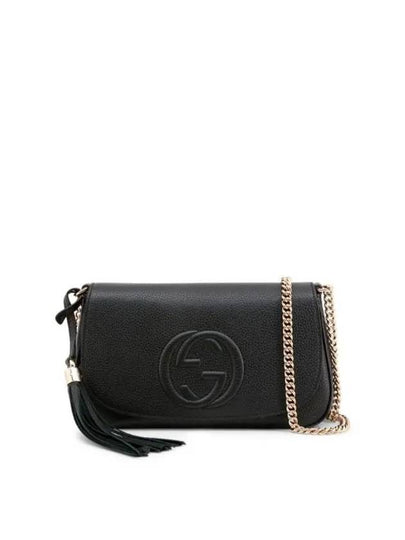 Soho Tassle Crossbody Bag Black - GUCCI - BALAAN 2