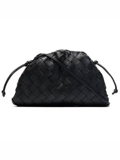 Intrecciato Mini Pouch Bag Black - BOTTEGA VENETA - BALAAN 2