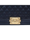 Boy Antique Caviar Quilted Cross Bag Black - CHANEL - BALAAN 5