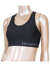 Women's Mid Keyhole Bra Black - UNDER ARMOUR - BALAAN 2