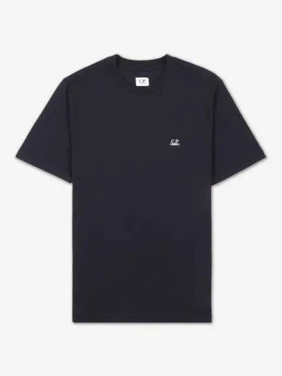 30/1 Jersey Back Goggle Short Sleeve T-Shirt Navy - CP COMPANY - BALAAN 2