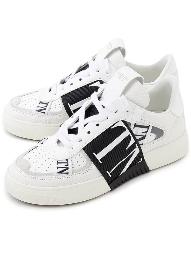 Women's VL7N Strap Low Top Sneakers White - VALENTINO - BALAAN 2