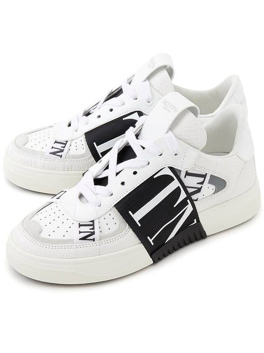 Women's VL7N Strap Low Top Sneakers White - VALENTINO - BALAAN 2