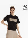 Embossed Wappen Round Short Sleeve T-Shirt DE2WTS124BK - DUVIK - BALAAN 5