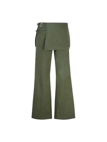 Two strap layered pants khaki - CERRIC - BALAAN 1