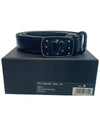 Men's Metal Buckle Leather Belt Black - DSQUARED2 - BALAAN 7