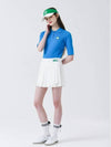 MBGC PLEATS LAYERED SKIRT MBGC embroidery sporty pleated skirt WHITE - MONBIRDIE GOLF - BALAAN 5