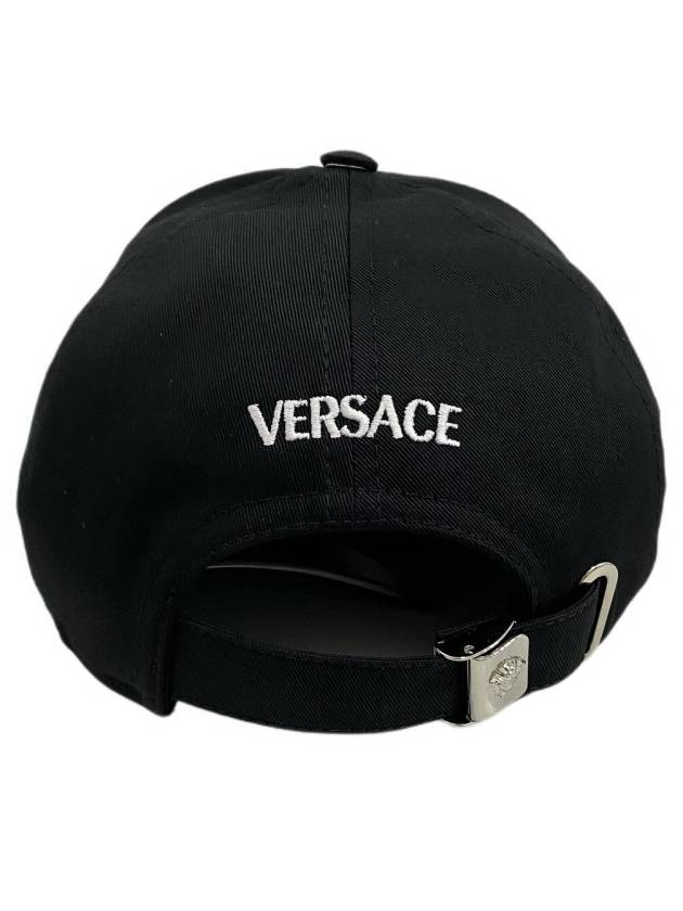 Gold Stud Medusa Ball Cap Black - VERSACE - BALAAN 6