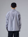 Men's Essential Logo Long Sleeve Shirt Gray - UNNORM IS DEAD - BALAAN 4