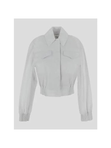 SPORTMAX GALA Flap Pocket Cotton Bomber Jacket 2412191012600001 - ETC - BALAAN 1