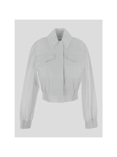 SPORTMAX GALA Flap Pocket Cotton Bomber Jacket 2412191012600001 - ETC - BALAAN 1