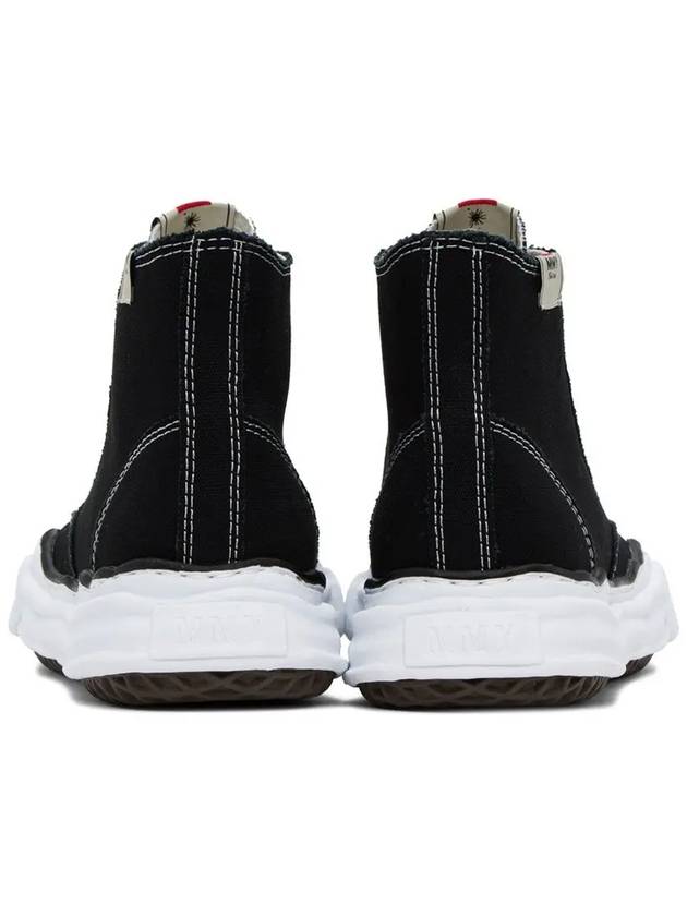 24SS Peterson OG Sole Canvas High Top Sneakers A01FW701 BLACK - MIHARA YASUHIRO - BALAAN 2