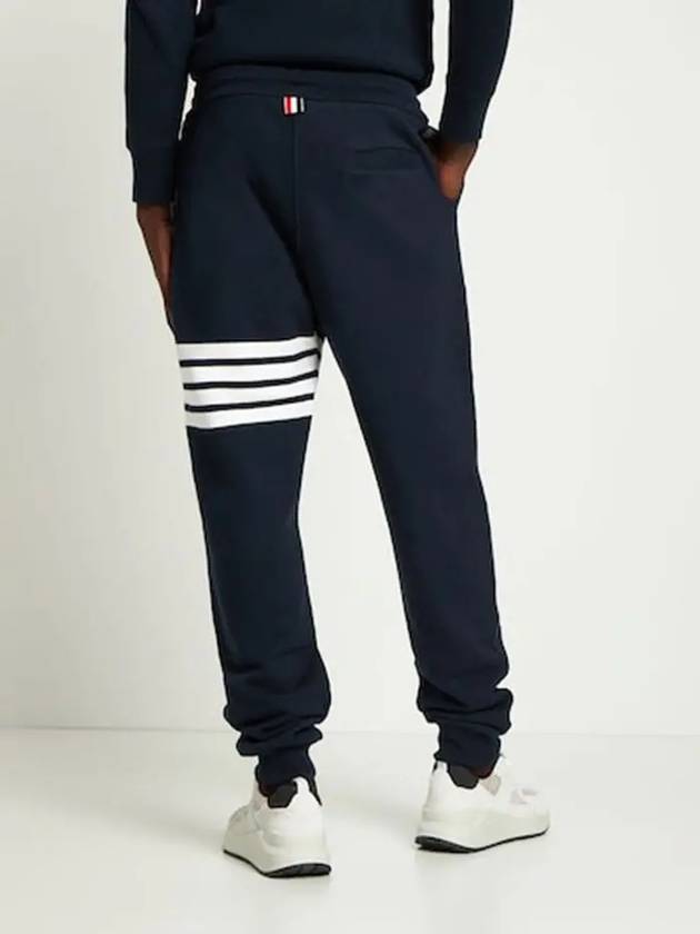 Men's Classic Loopback Engineered 4 Bar Classic Sweatpants Navy - THOM BROWNE - BALAAN 6