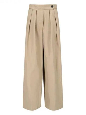 PAMLONA pleated cotton pants 271483 - DRIES VAN NOTEN - BALAAN 1