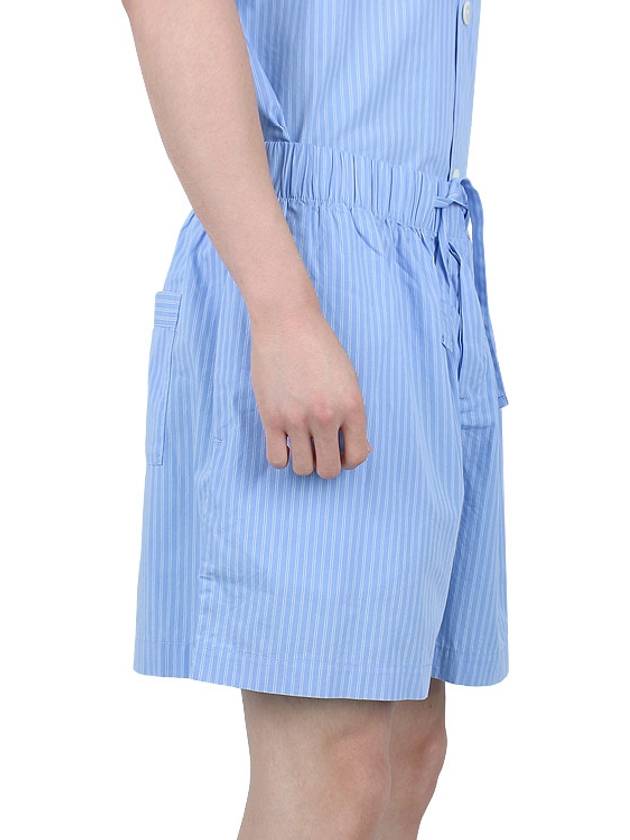 Poplin Striped Pajama Short Pants - TEKLA - BALAAN 8