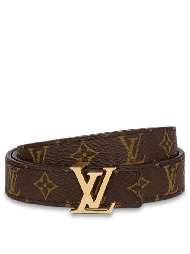 LV Iconic 20MM Reversible Leather Belt Black Brown - LOUIS VUITTON - BALAAN 4