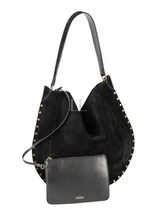 Oskan Moon Shoulder Bag Black - ISABEL MARANT - BALAAN 2