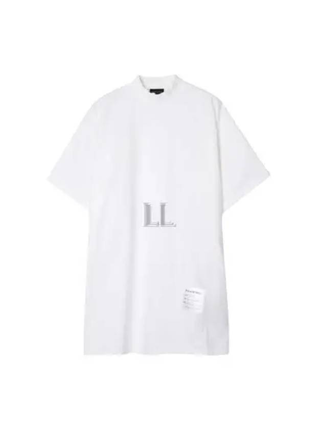 Sample Sticker Oversized Short Sleeve T-Shirt White - BALENCIAGA - BALAAN 2