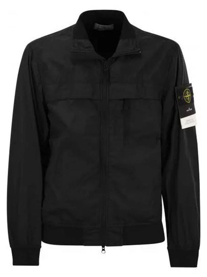 Garment Dyed Crinkle Reps R Nylon Jacket Black - STONE ISLAND - BALAAN 2