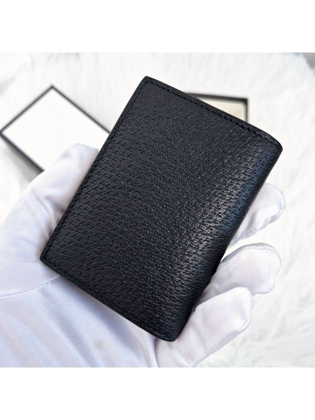 GG Marmont card holder business black - GUCCI - BALAAN 3